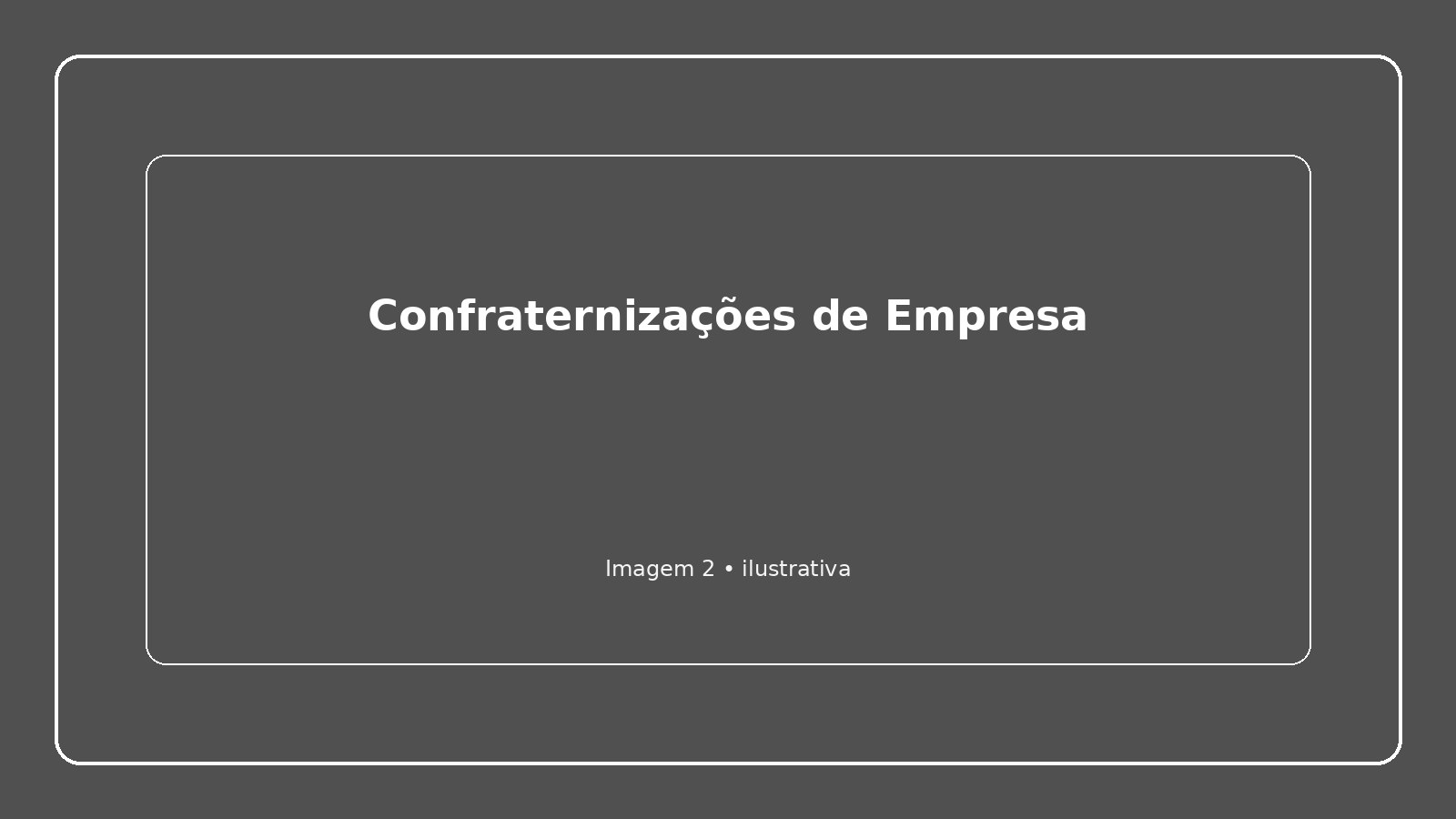 Confraternizações de Empresa