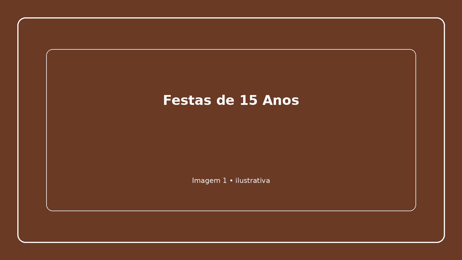 Festas de 15 Anos