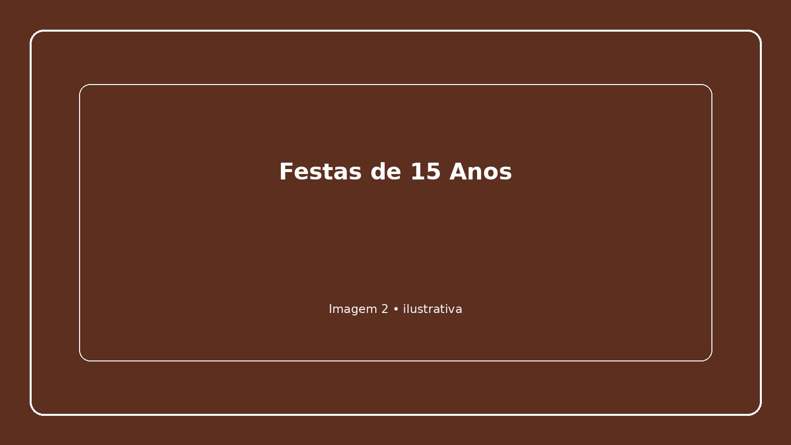 Festas de 15 Anos