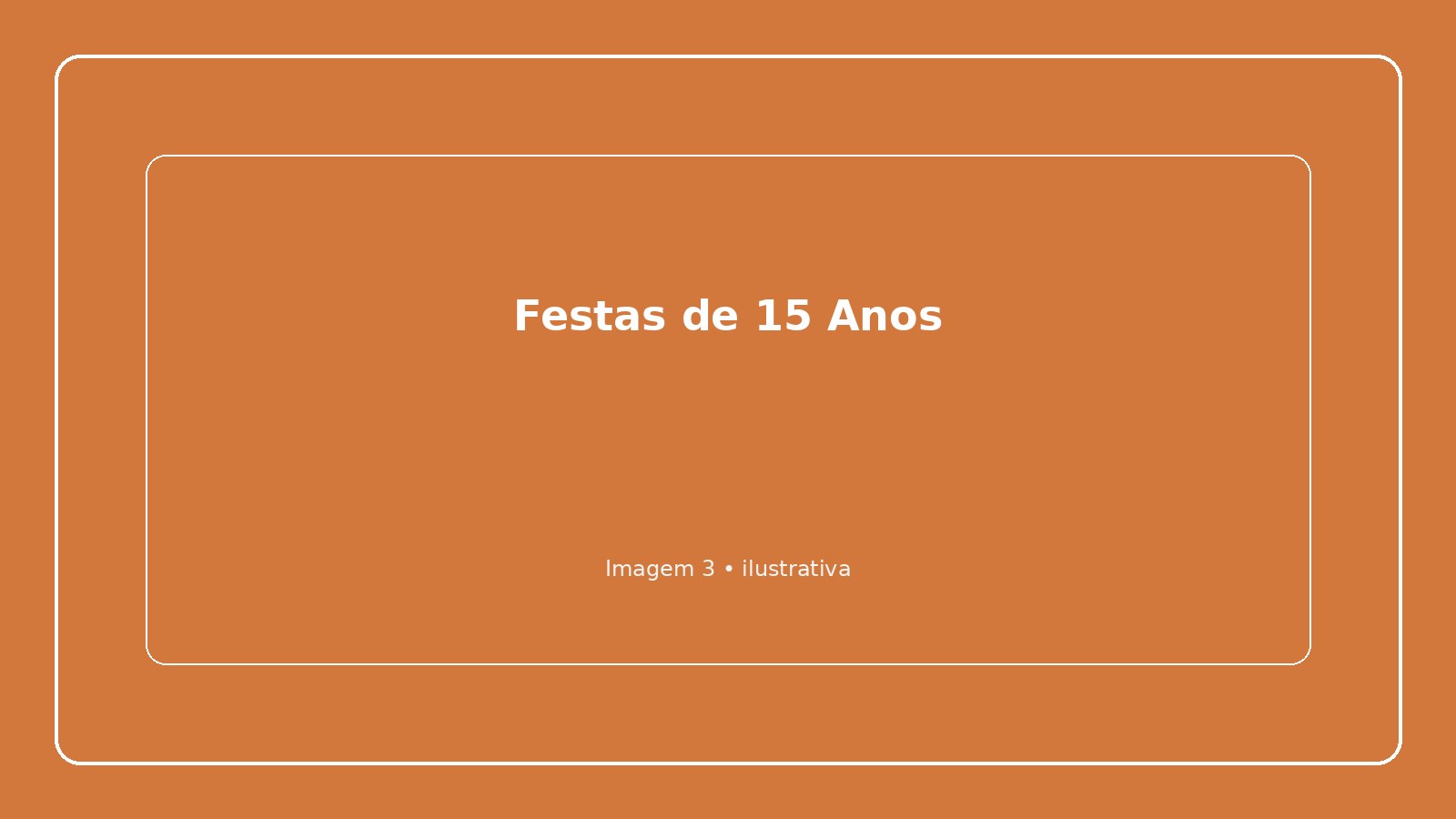 Festas de 15 Anos